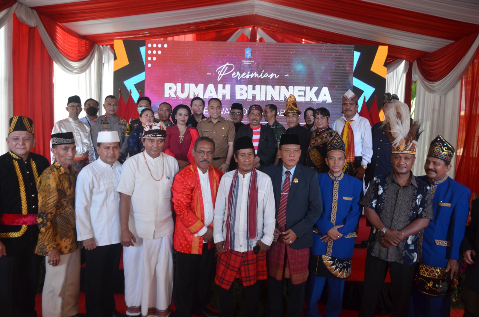 Walikota Surabaya Sahkan “FPK Surabaya” &amp; Resmikan “Rumah Bhineka”