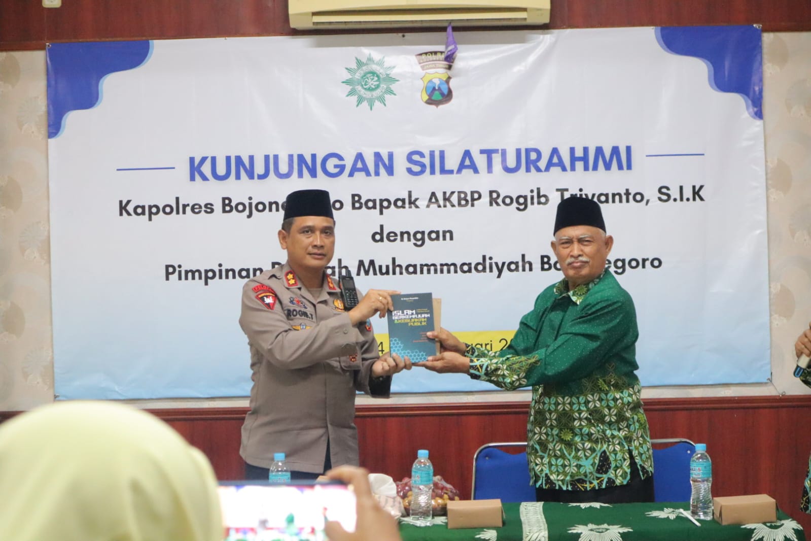Kapolres Bojonegoro Silaturahmi dengan PD Muhammadiyah Perkuat Harkamtibmas
