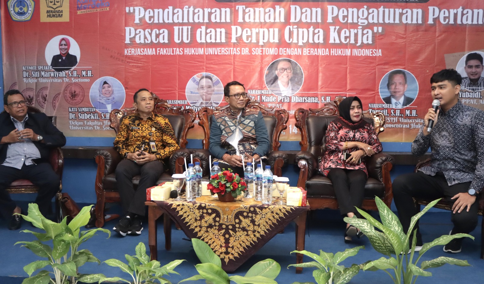 FH Unitomo dan BHI Gelar Seminar Nasional Hukum Pertanahan