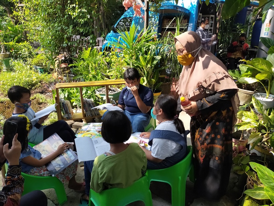 Cegah Ketergantungan Gadget, 530 Taman Bacaan Tersedia Untuk Anak Surabaya