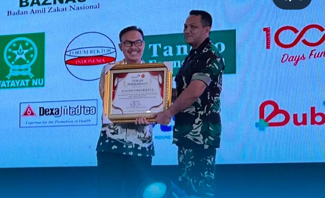 Dukung Penuh Pelayanan KB di Jatim, Kodam V/Brawijaya Raih Penghargaan dari BKKBN