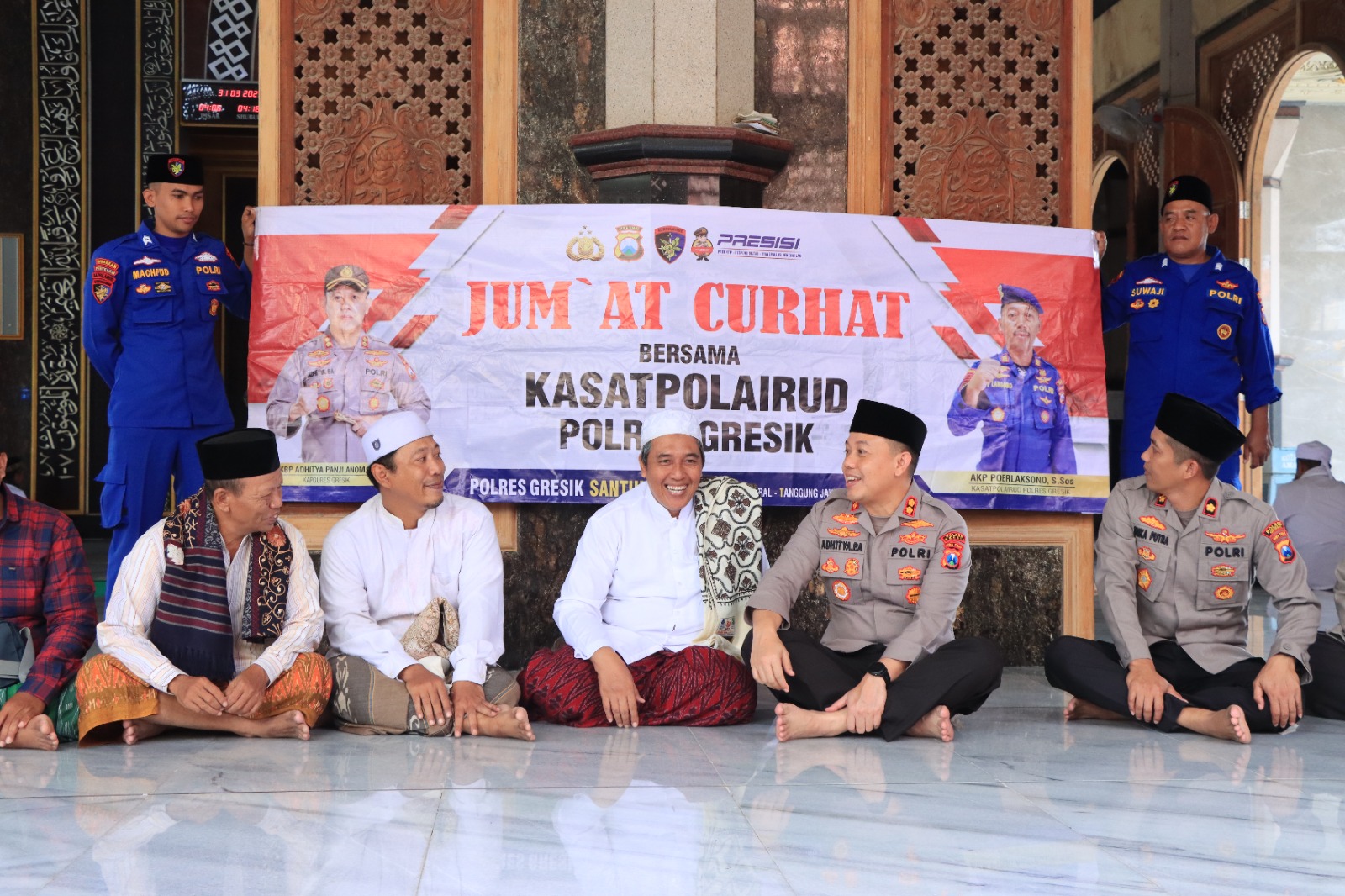 Kapolres Gresik Tingkatkan Keamanan Menjelang Hari Raya Idul Fitri 1444 H