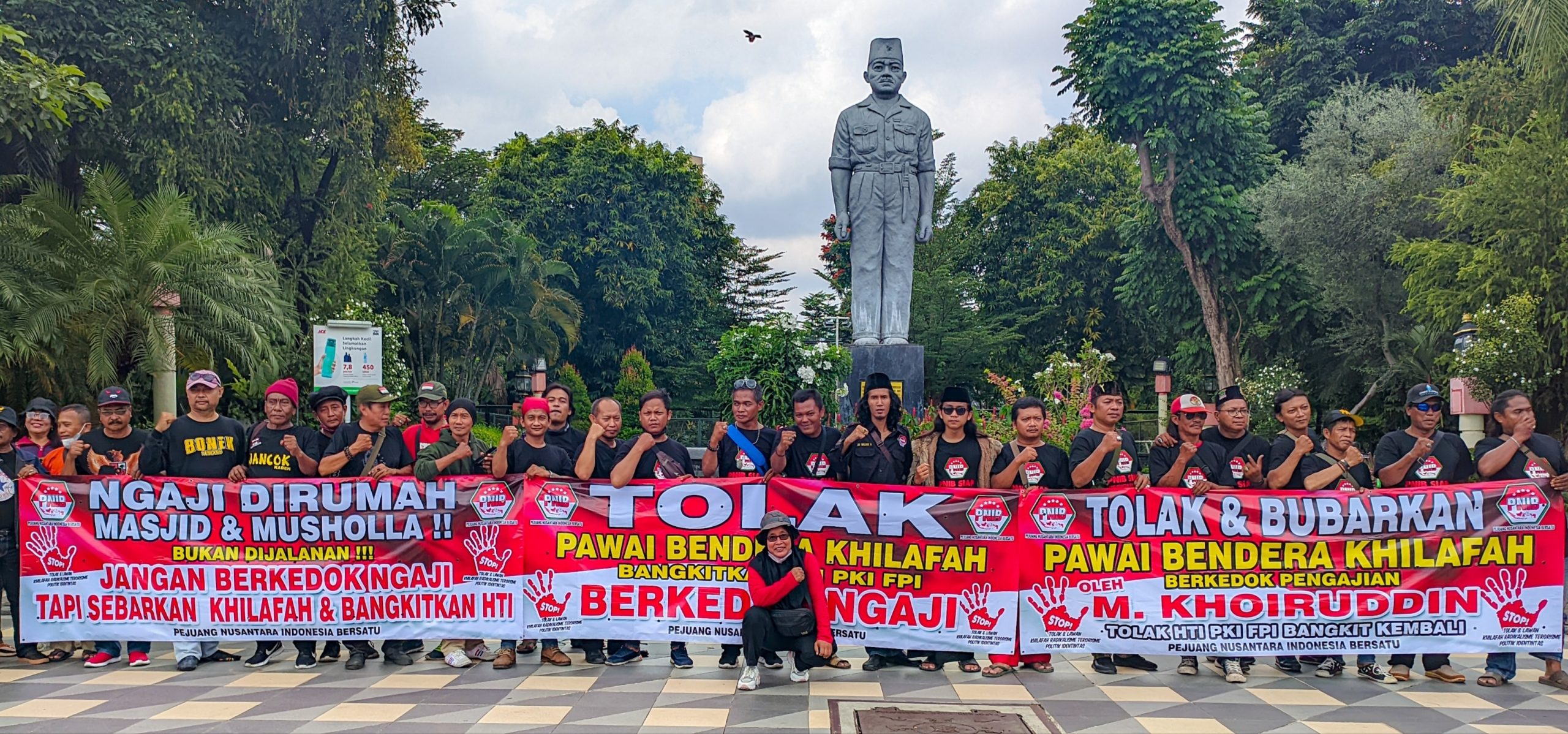 Tabligh Akbar HTI "BATAL", PNIB Terus Berjuang Menangkal Kelompok KHILAFAH di Indonesia