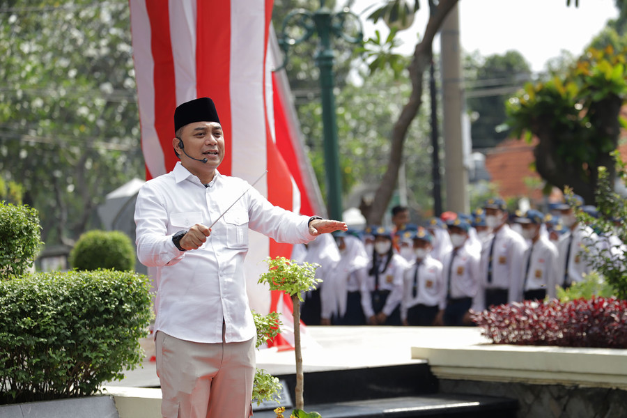 Seluruh Satuan Pendidikan Kota Surabaya Wajib Nyanyikan Indonesia Raya