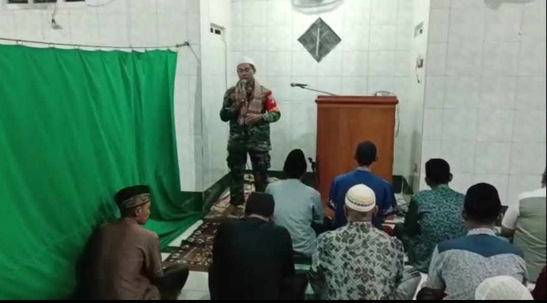 Safari Ramadhan, Babinsa Pegirian di Wilayah Binaan