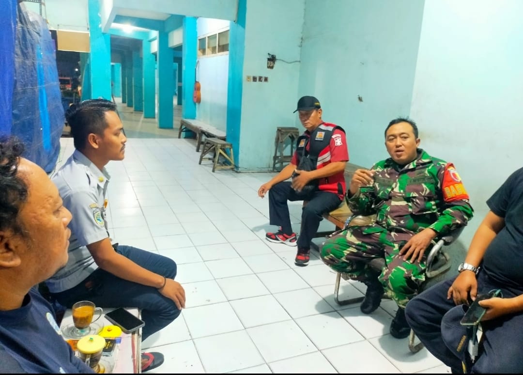 Wujudkan Kamtibmas, Babinsa Komsos di Wilayah Binaan