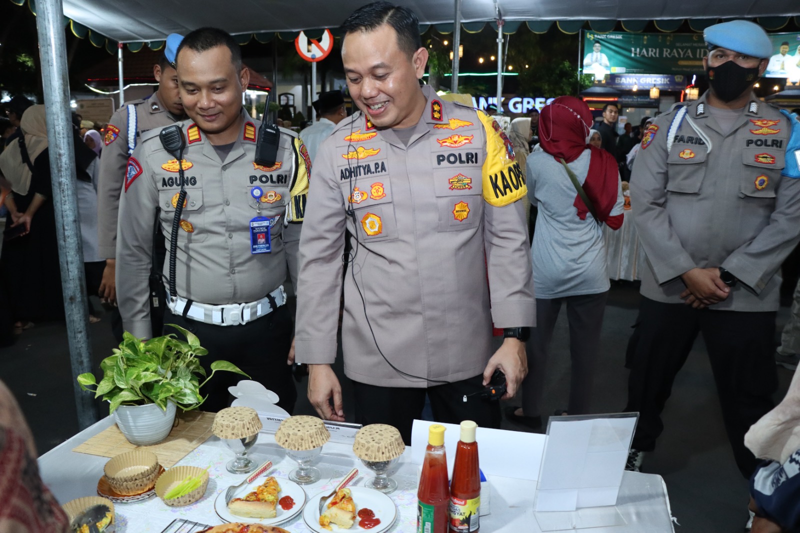 Kapolres Gresik Hadiri Kontes dan Lelang Bandeng Kawak 2023