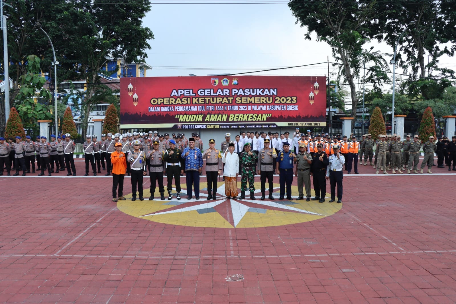 Operasi Ketupat Semeru 2023 Berakhir, Kapolres Gresik Ucapkan Terima Kasih untuk semua Pihak