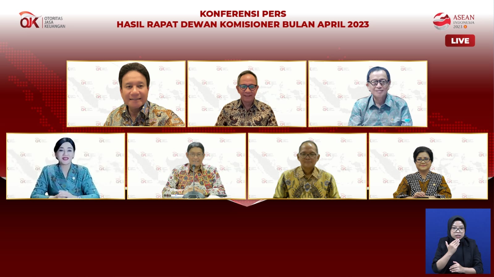 OJK Pastikan Sektor Jasa Keuangan Nasional Stabil dan Tetap Terjaga Hadapi Gejolak Global