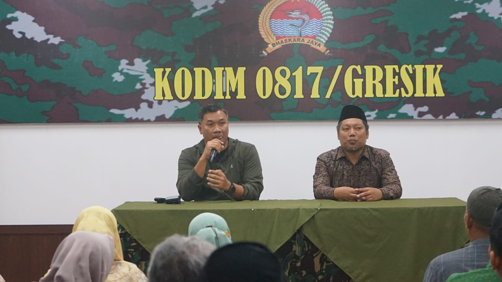 Jalin Erat Silaturahmi, Kodim 0817/Gresik Gelar Kegiatan Komsos