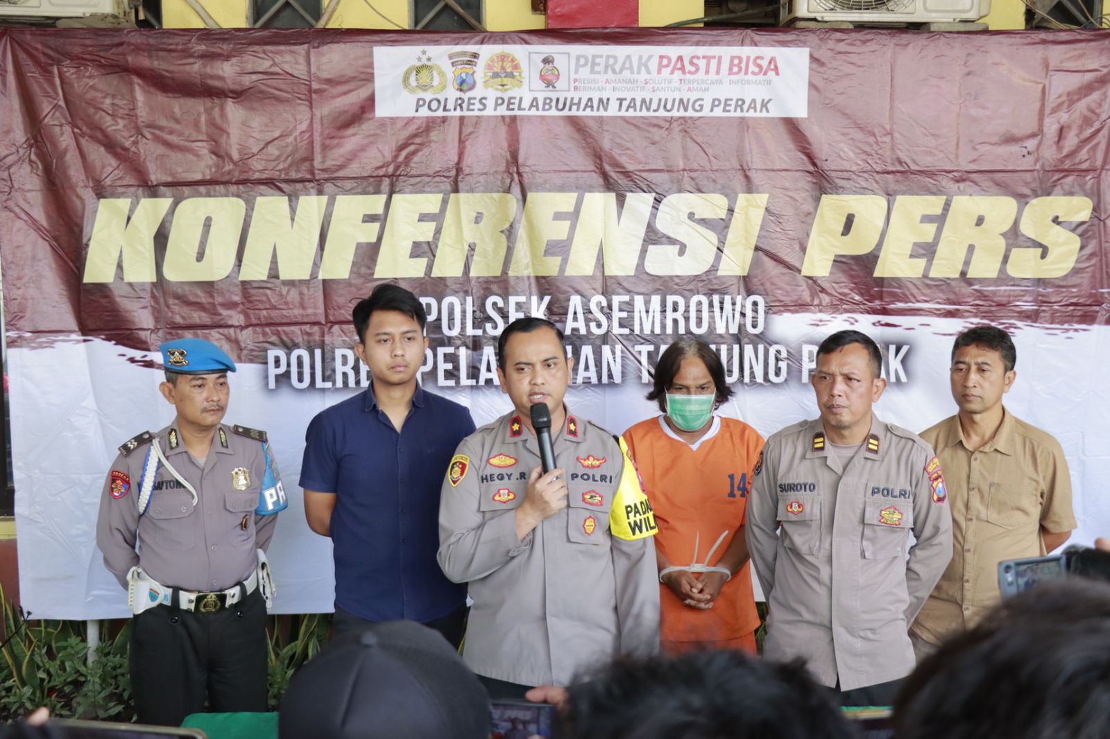 Berkat Polisi RW Polres Tanjung Perak Berhasil Amankan DPO Curanmor