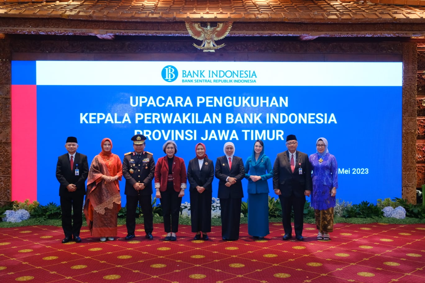 Doddy Zulverdi Resmi Dikukuhkan sebagai KPw BI Provinsi Jawa Timur