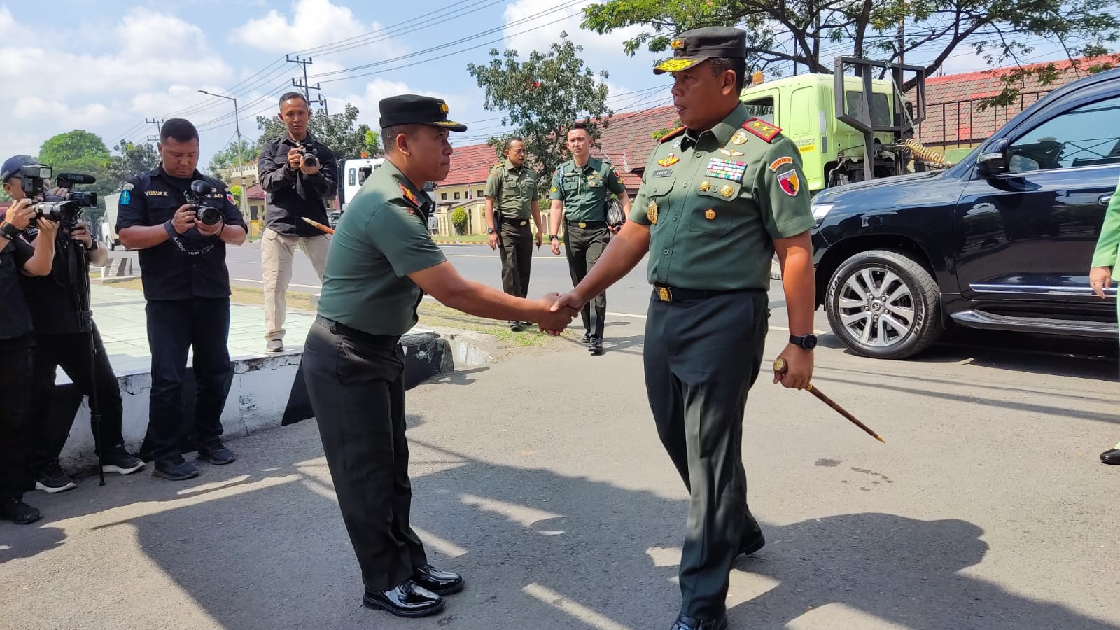 Pangdam V/Brawijaya Kunjungi Kodim 0830/Surabaya Utara