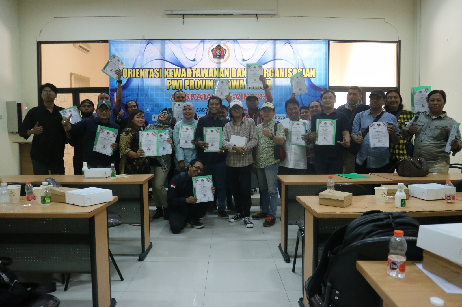 PWI Jatim Apresiasi Langkah Aliansi Wartawan Surabaya Ikuti OKK