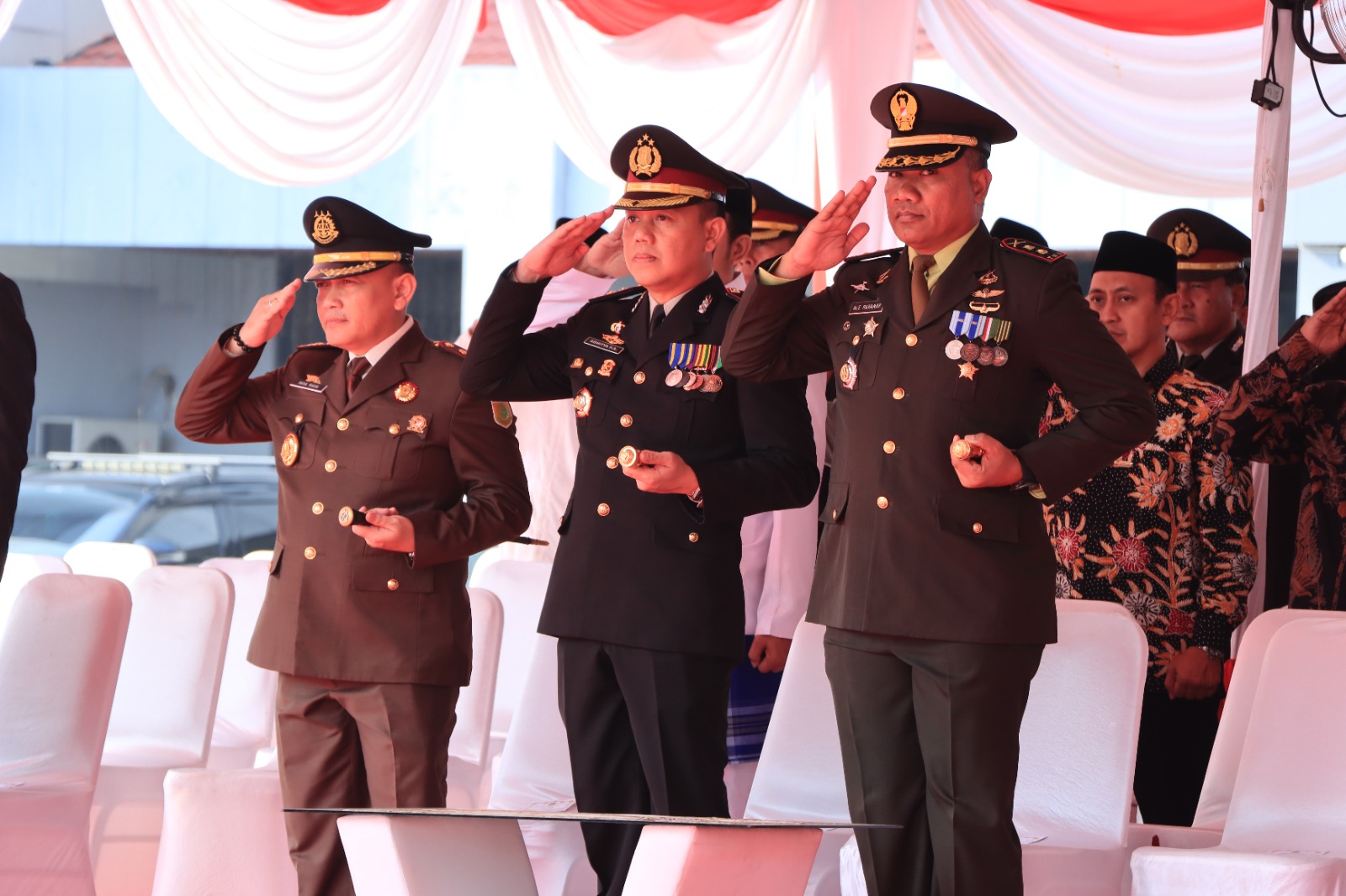Kapolres Gresik Bersama Forkopimda Peringati Hari Lahir Pancasila