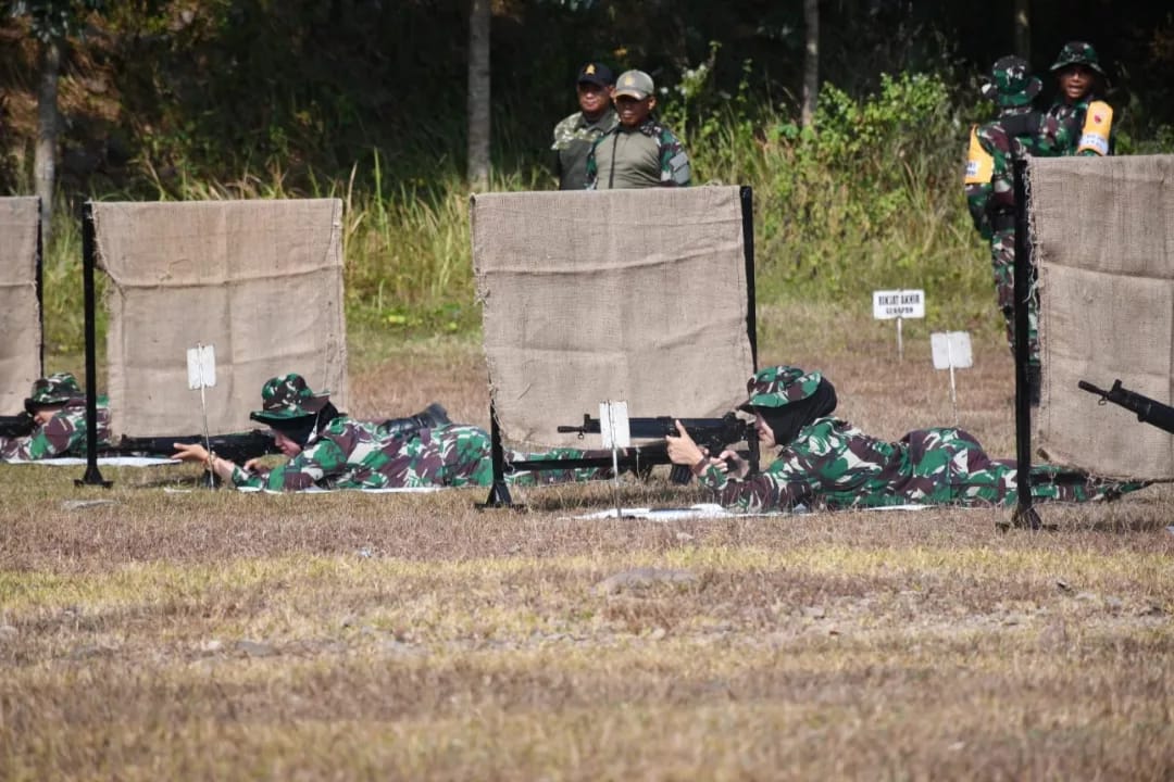 Latihan Menembak, Dankima Rem 081/DSJ : Minimal Hasilnya Harus Lebih Baik