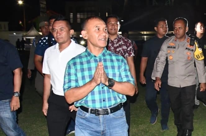 Hadir di Konser Denny Caknan, Danrem 081/DSJ Disambut Meriah
