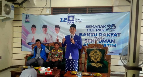 Memperingati 10 Muharram, Partai PAN Berbagi kebahagian Kepada 120 Anak Yatim