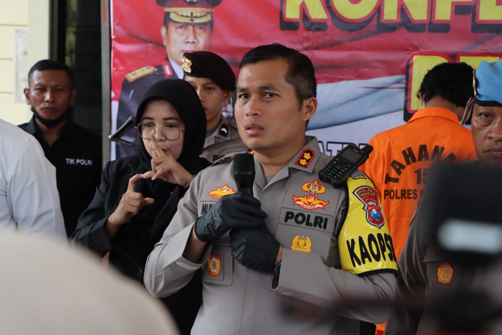 Polres Nganjuk Berhasil Amankan Tersangka Pembunuhan, Korban Masih Sahabat Karib Pelaku