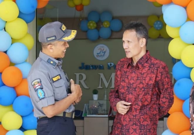 Sinergitas Penrem 081/DSJ dan Media di HUT ke-24 Jawa Pos Radar Madiun