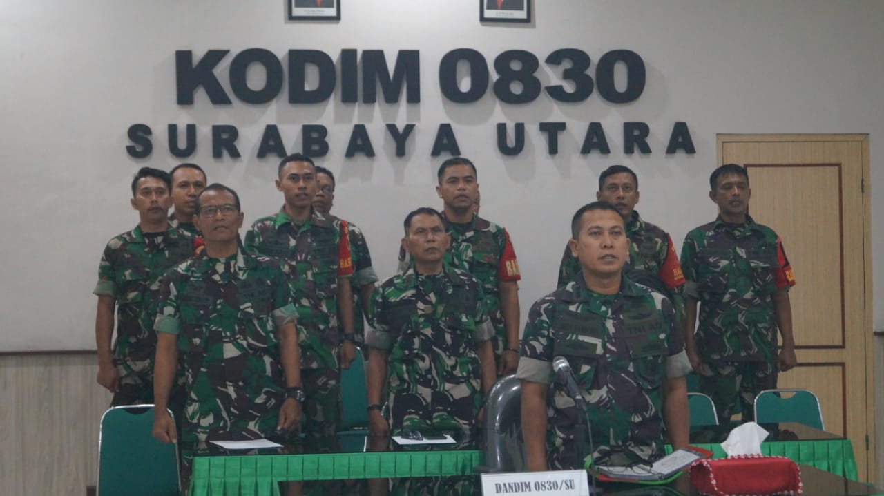 Melalui Dunia Digital, Dandim Ajak Babinsa Menjadi Duta Lawan Berita Hoaks