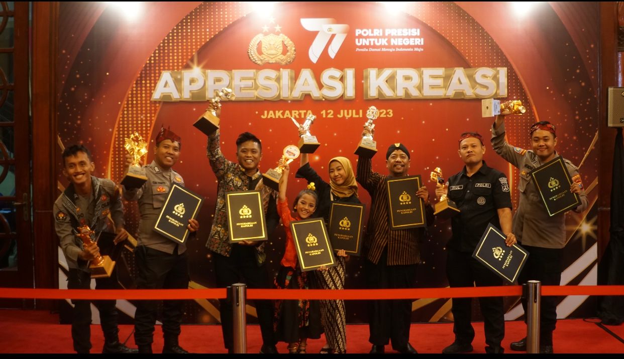Polda Jatim Menangkan 9 Lomba Konten Kreative dan 1 Lomba Wow Presisi Competition Hari Bhayangkara ke 77