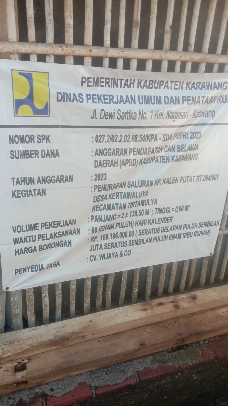 BPK Harus Evaluasi Penurapan Saluran Kalen Putat Desa Kertawaluya,Bidang SDA PUPR Harus Selektif Pilih Pemborong