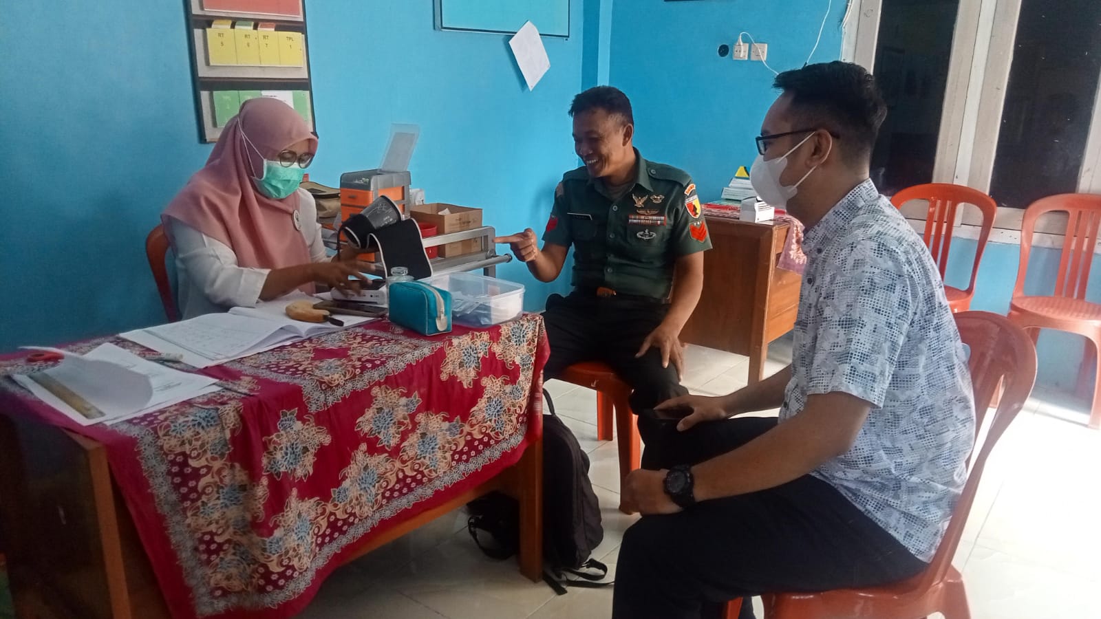Komsos Babinsa Cerme Tingkatkan Kerjasama Mengatasi Permasalahan di Wilayah Binaan