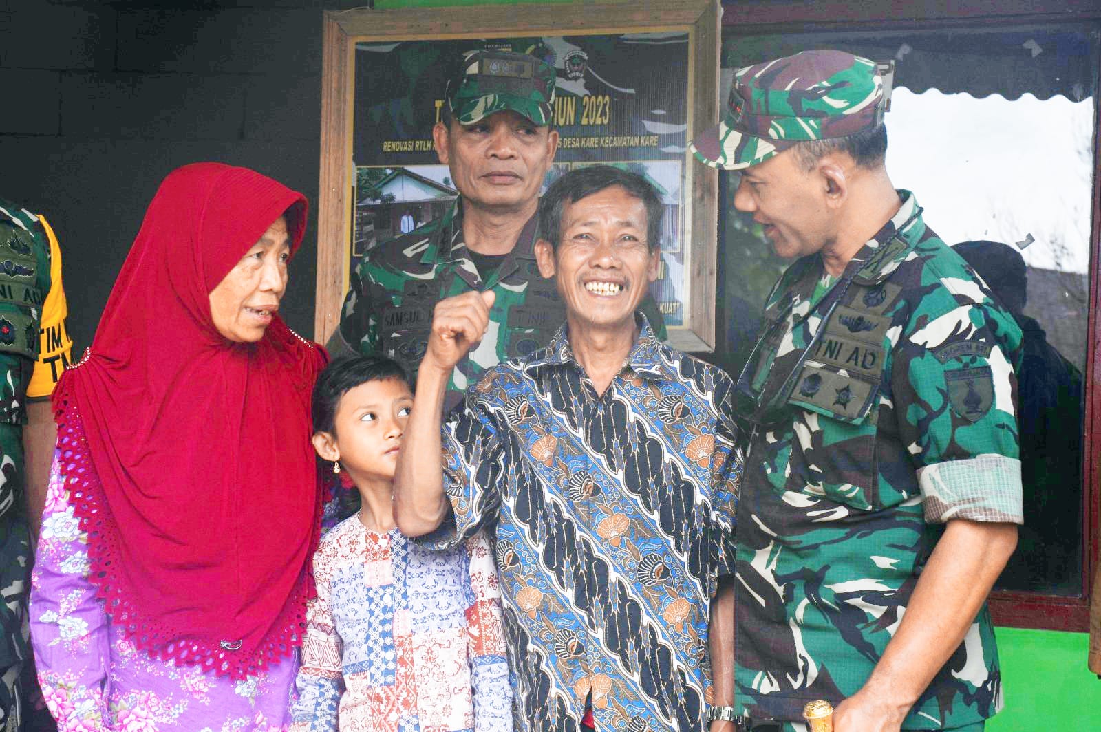 Dikunjungi Danrem 081/DSJ, Suratmin Tak Bisa Tutupi Rasa Gembiranya