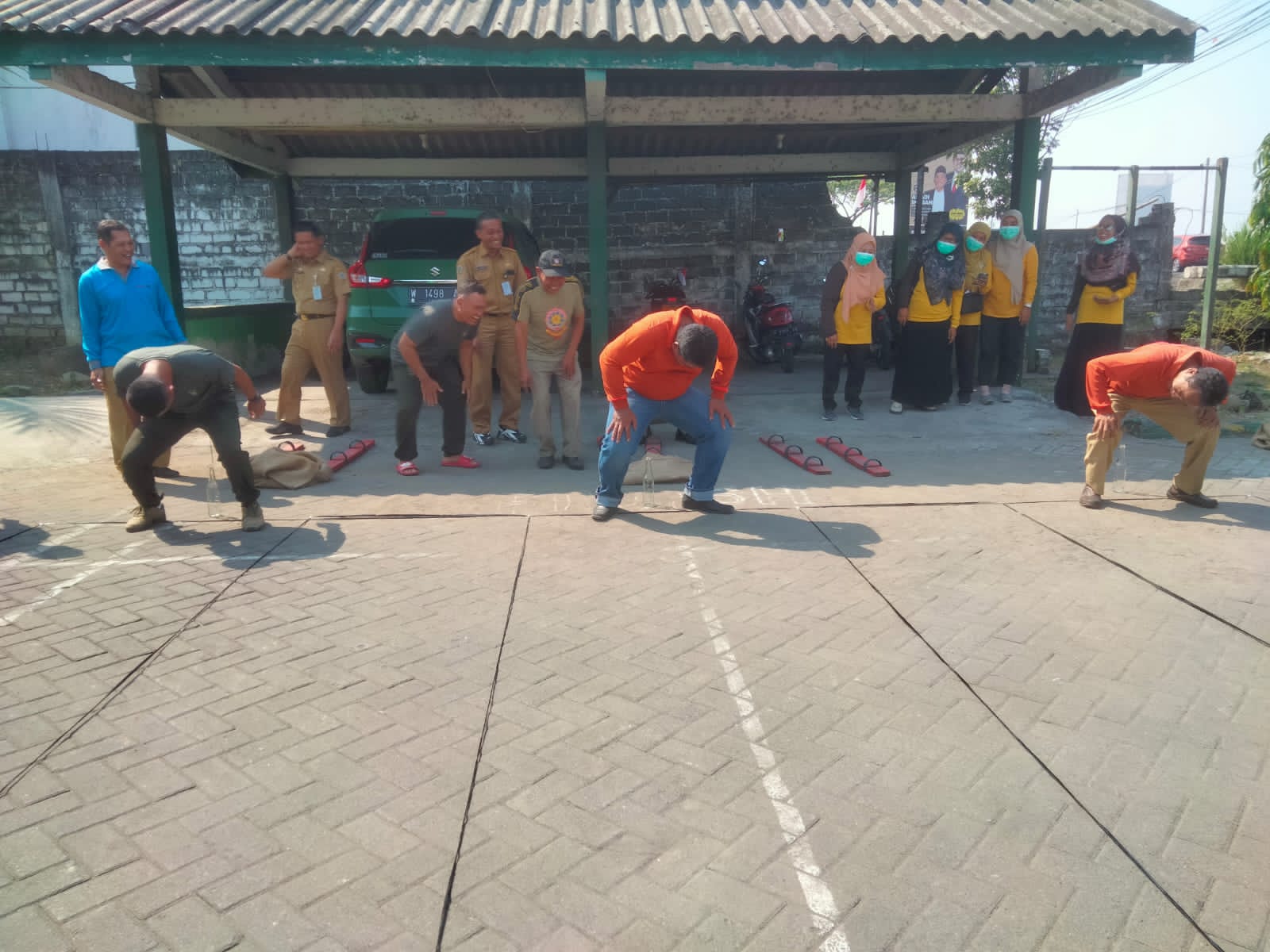 Sambut HUT Kemerdekaan, Koramil Duduksampeyan Selenggarakan Berbagai Lomba