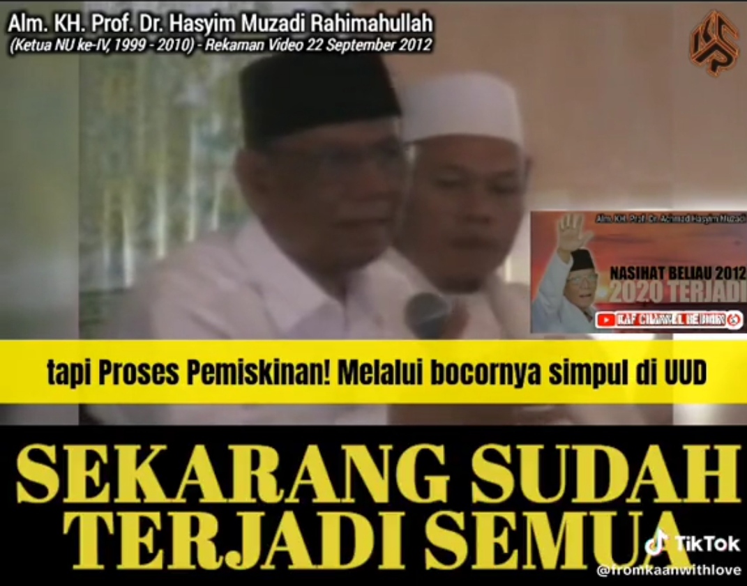 2012 Indonesia Sudah Ada Proses Pemiskinan