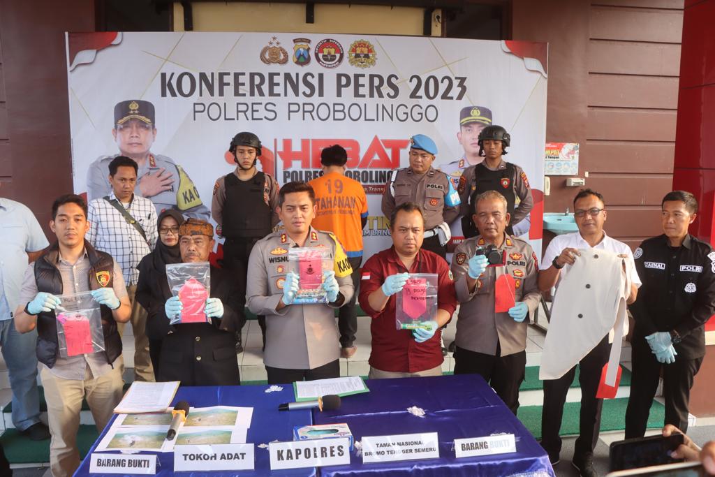 Polres Probolinggo Tetapkan Satu Tersangka Kebakaran Bukit Teletubbies Kawasan TNBTS