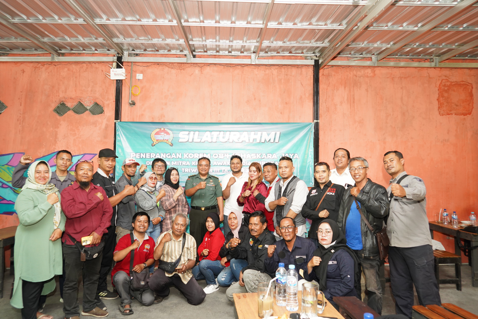 Kapenrem 084/BJ Bangun Sinergitas dengan Awak Media