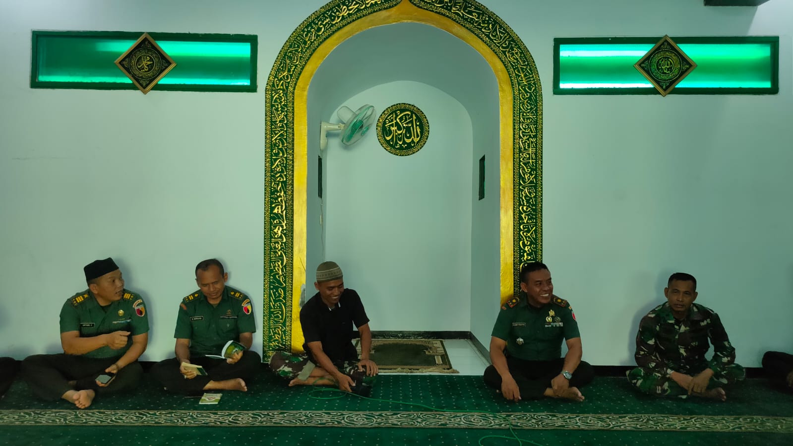 Tingkatkan Keimanan Dan Ketaqwaan, Kodim 0830/Surabaya Utara Gelar Yasinan Rutin