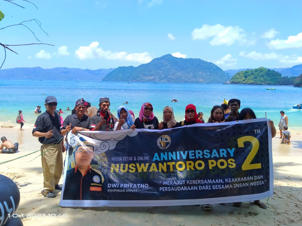 Anniversary Media Nuswantoro pos. 2 Merajut Kebersamaan, Keakraban dan Persaudaraan Dari Sesama Insan Media