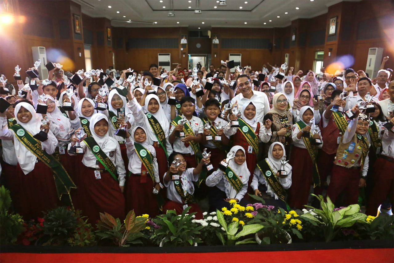 Dijadikan Pemimpin di Kampung Masing-Masing, Inilah Tugas dan Peran Pangeran dan Putri Lingkungan Hidup di Surabaya