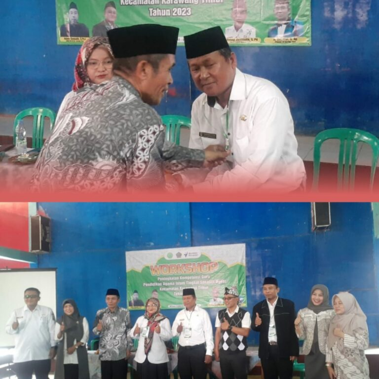 Korwilcambidik dan KKKS Karawang Timur Menggelar Kegiatan Workshop Peningkatan Kompetensi Guru PAI