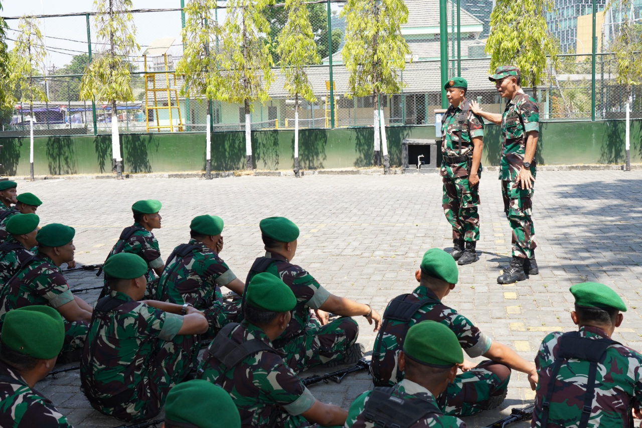 Tim Waslakgiat Permildas Kodiklat TNI AD Kunjungi Korem 084/BJ