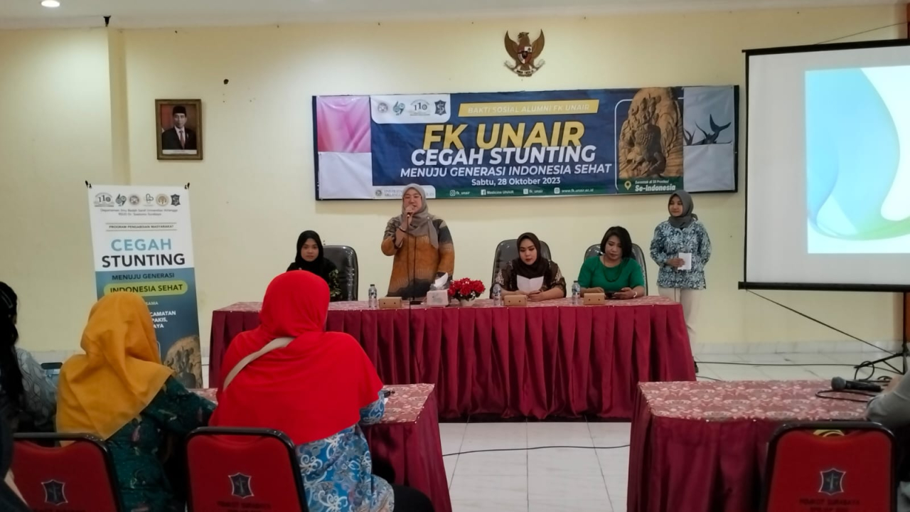 Dukung Dies Natalis FK Unair ke 69 Alumni FK Gandeng Kecamatan Dukuh Pakis Gelar Baksos