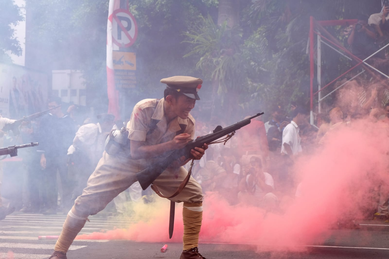 Pengamanan di Parade Surabaya Juang 2023, 150 Personel Satpol PP di Terjunkan