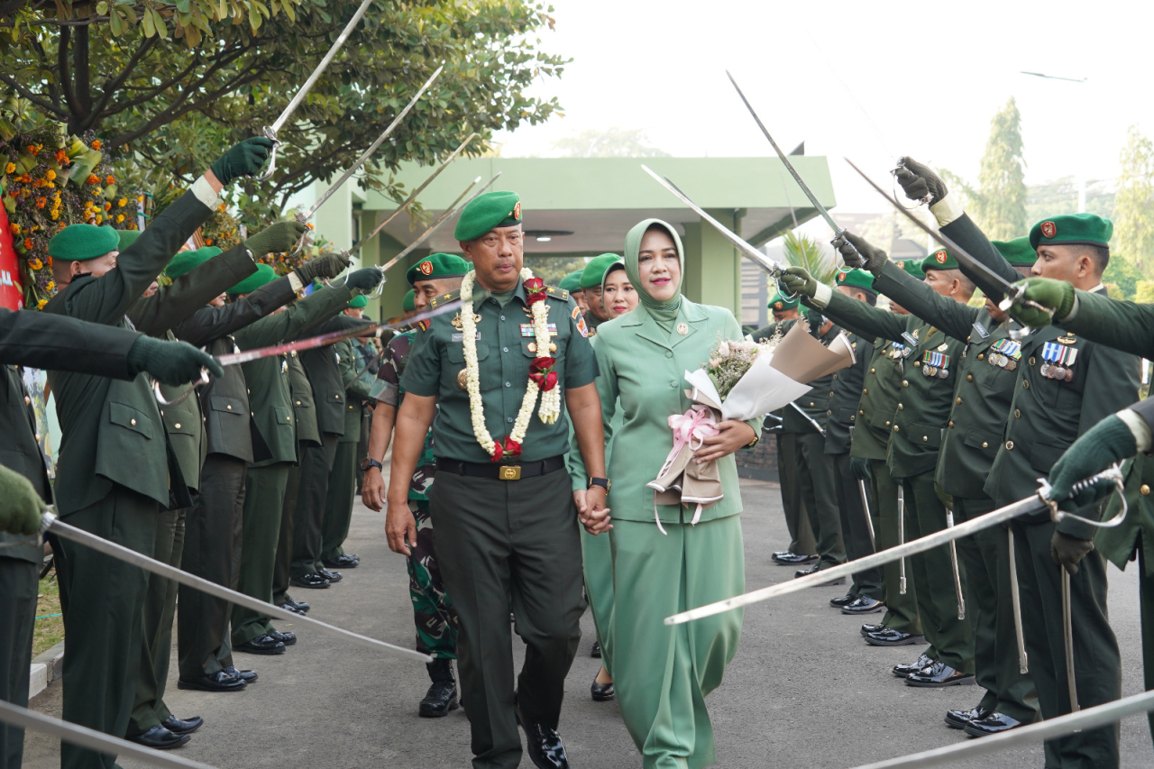 Korem 084/Bhaskara Jaya Gelar Tradisi dan Pisah Sambut Danrem