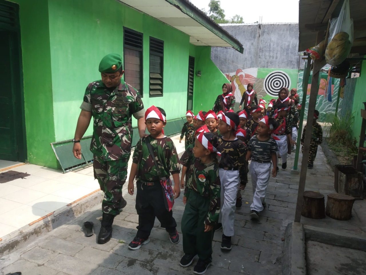 Dengan Berseragam Tentara, 29 Anak Serbu Makoramil Balongpanggang