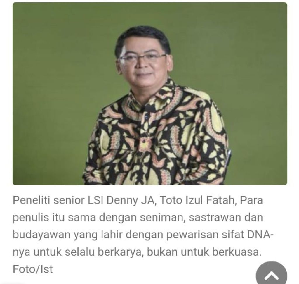 Program Desa Harus Lahir Mandiri, Bukan Dari Presiden atau Pemerintahan Di Atas Desa