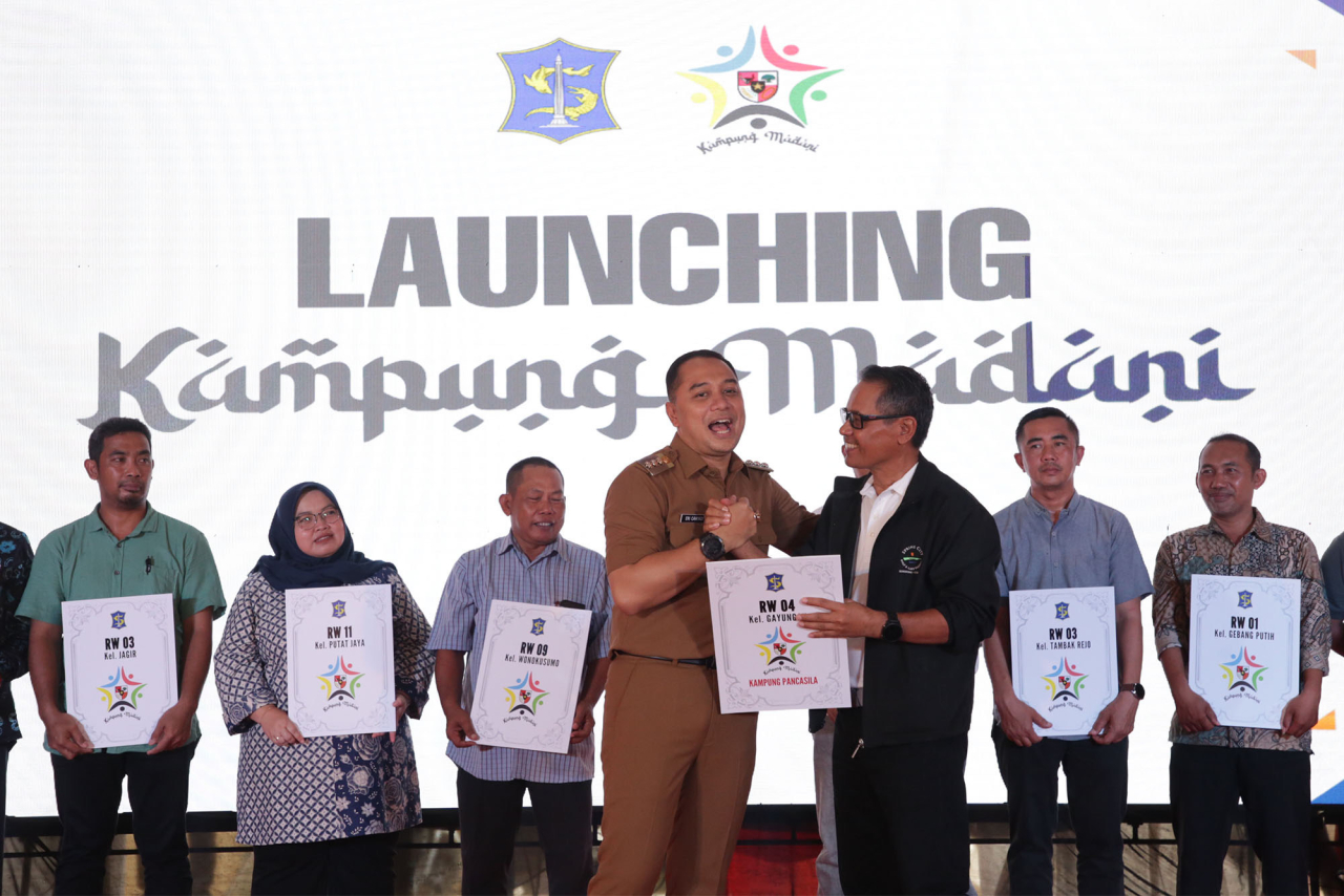 Wali Kota Eri Cahyadi Launching 17 Kampung Madani dan 2 Kampung Pancasila