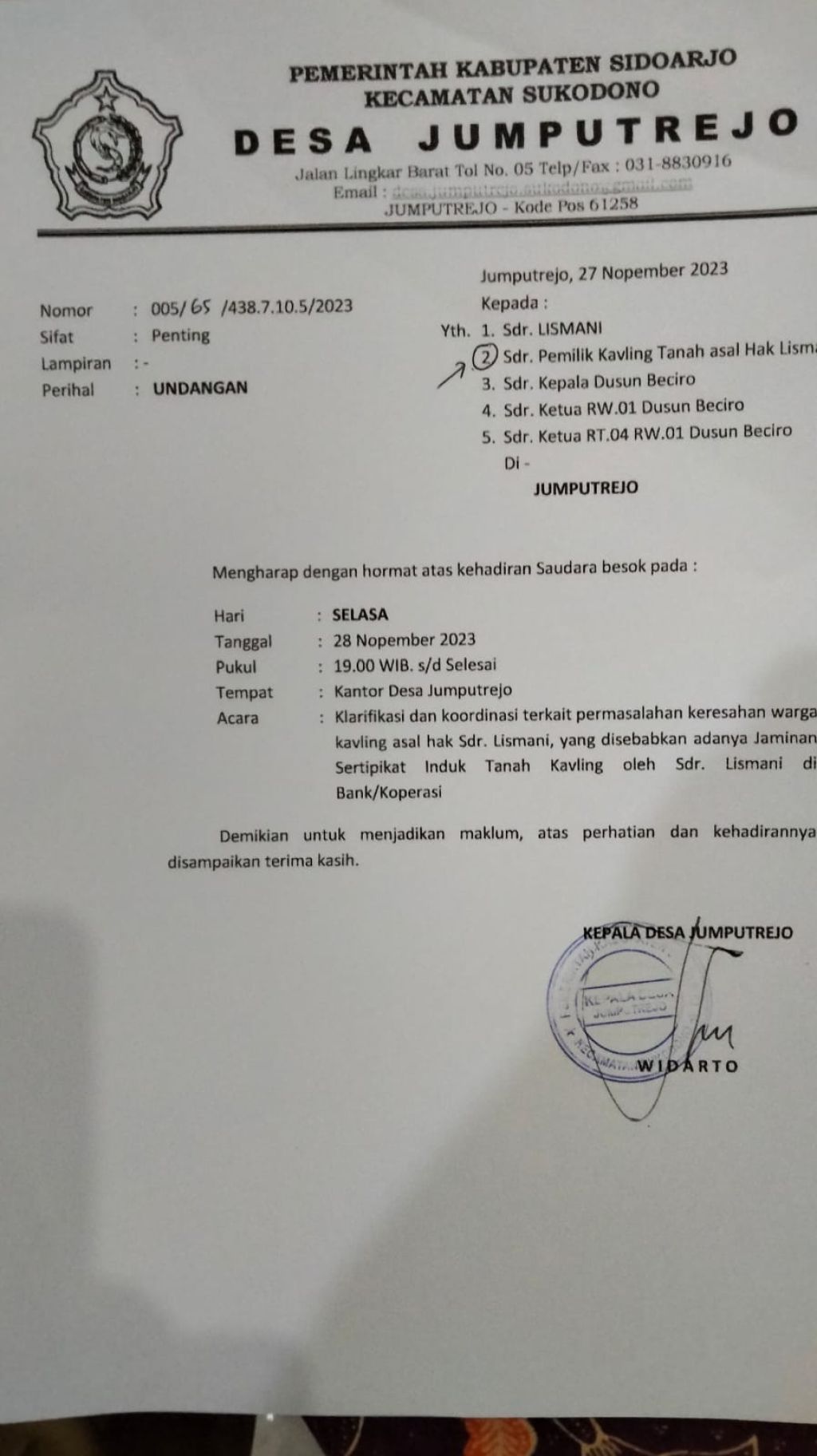 Kesepakan Jual Beli Tanah ingkar, Pembeli Resah, Penjual Gadaikan Sertifikat