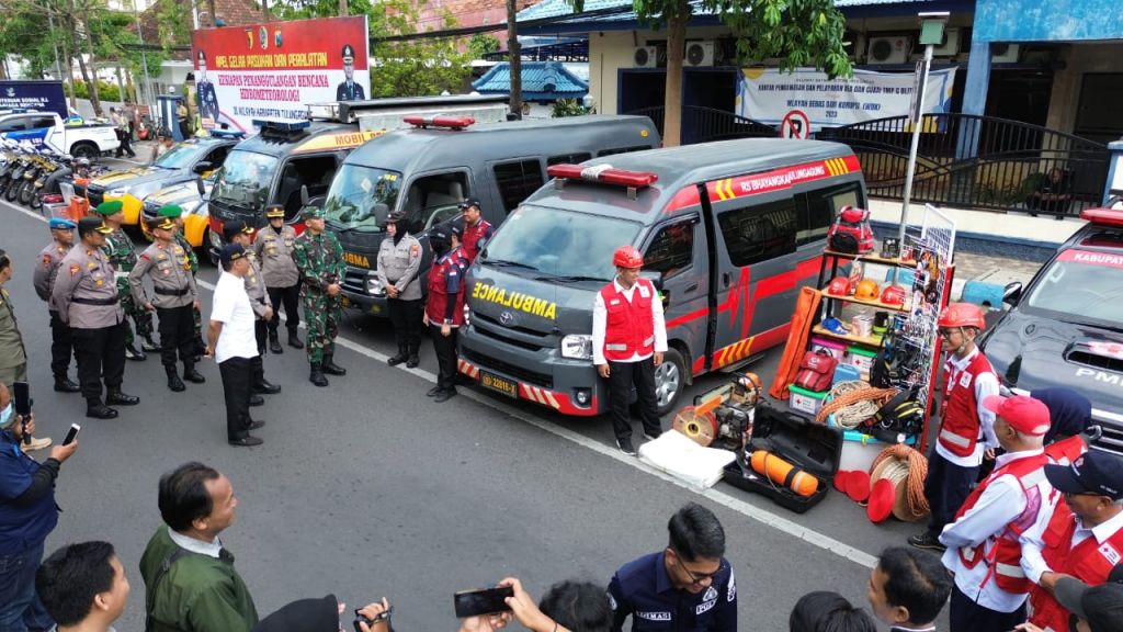 Polres Tulungagung Siapkan Personel Gabungan Antisipasi Bencana Hidrometeorologi