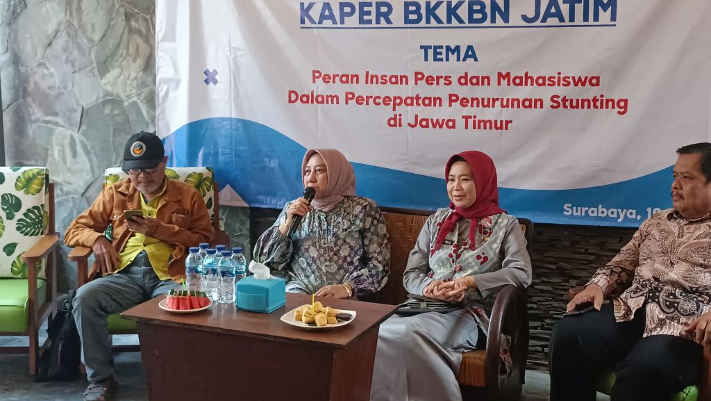 Ngopi Bangga Kencana Bareng SWI Dan BKKBN Jatim