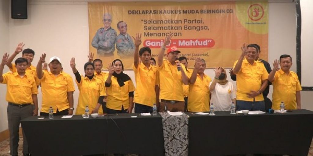 Sikap Politik Kaukus Muda Beringin 03 Partai GOLKAR Dukung Ganjar Mafud