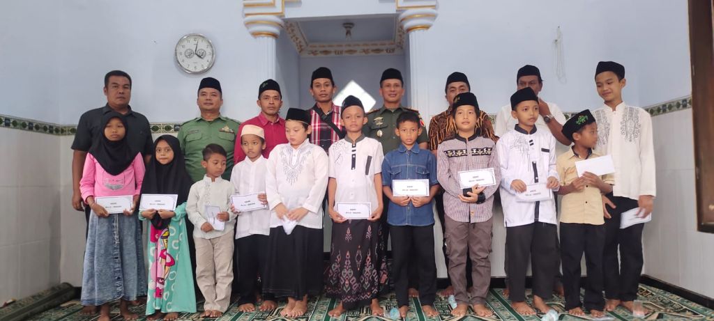 Koramil Mojoagung Gelar Doa Bersama anak Yatim Piatu