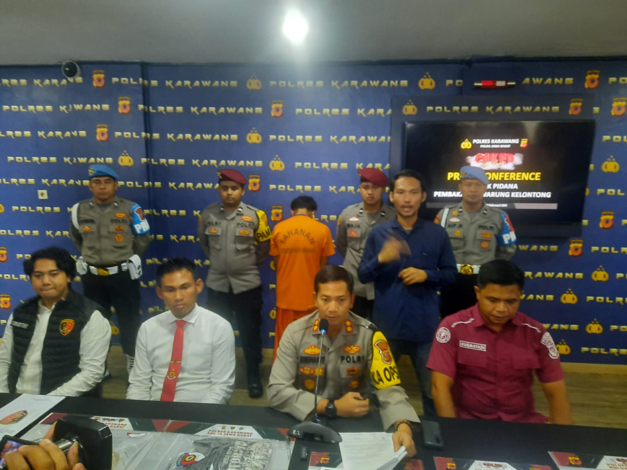 Usai Buron Pelaku Pembakaran Warung Madura Berhasil Dibekuk Satreskrim Polres Karawang